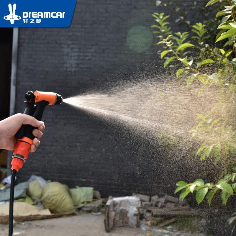 Car Wash 12V Car Washer Gun Pump High Pressure Cleaner Car Care Portable Washing Machine Electric Cleaning Auto Device Brush