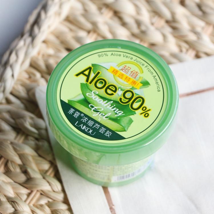 LAIKOU Pure Natural Aloe Vera Gel Wrinkle Removal Moisturizing Anti Acne Anti-sensitive Oil-Control Aloe Vera Sunscreen Cream