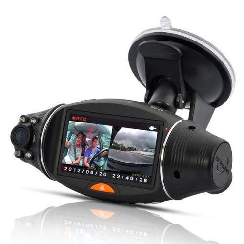Best Car DVR Camera R310 2.7" FHD 1080P NT96650 140 Degree DVR Video Recorder Detection With IR Night Version