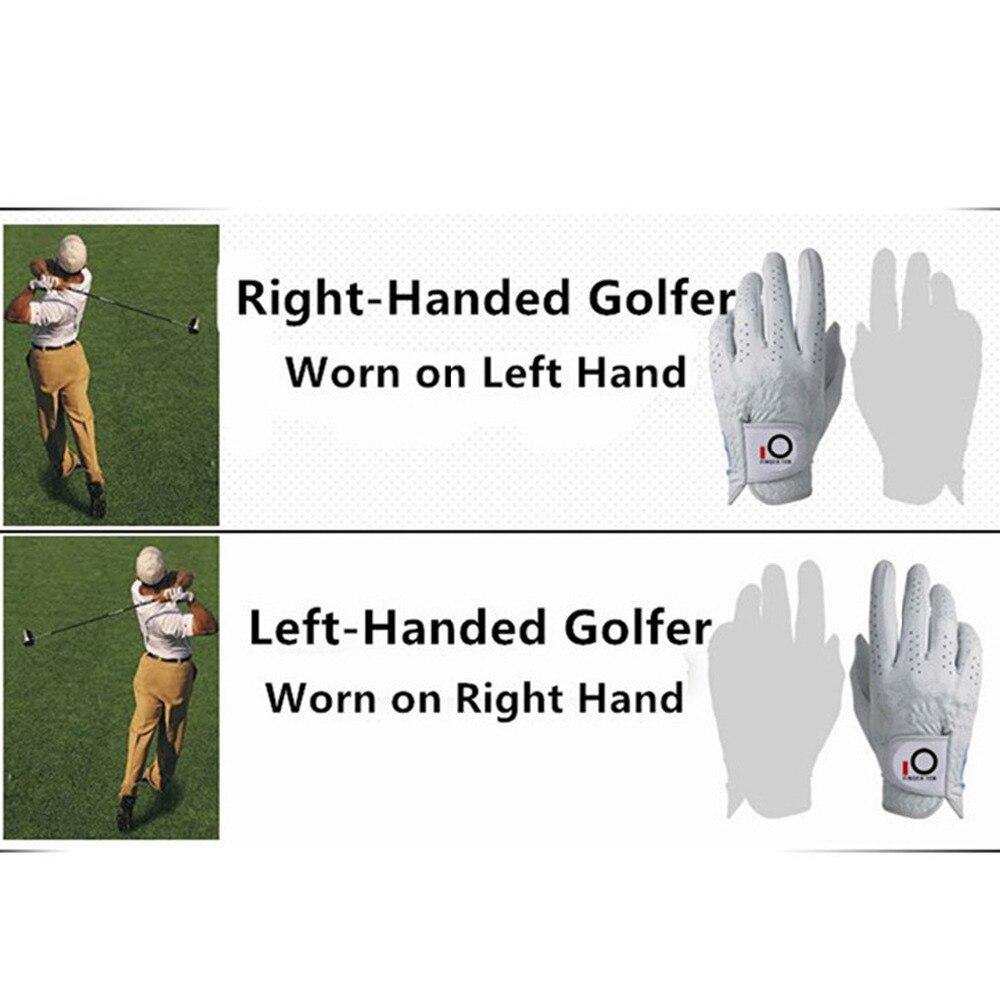 Left Hand Right Golf Gloves Kids Rain Grip Hot Wet Breathable Soft Junior Children Lh Rh S M L Durable 2 Pack Set Age 2-10 Years