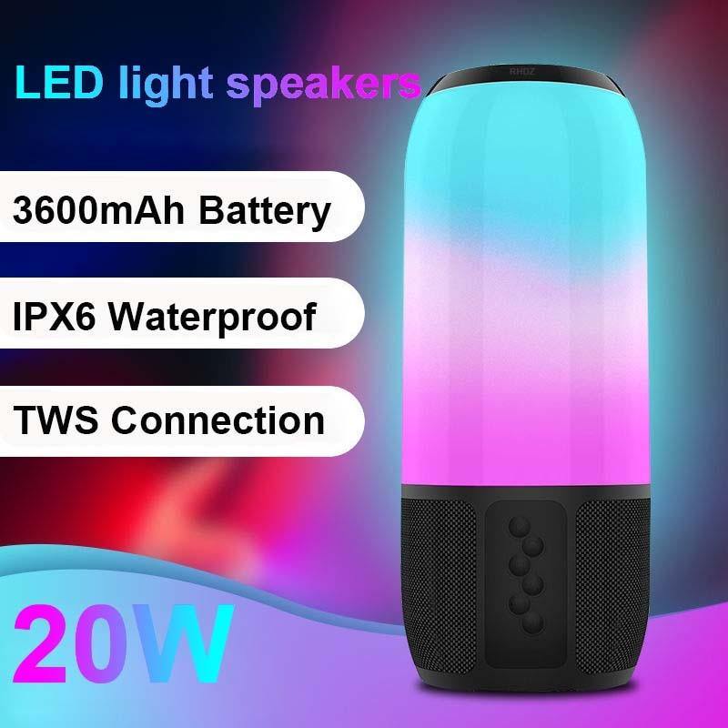 Powerful column Portable bluetooth speakers High Power Super Bass Stereo subwoofer Music center Loudspeaker For Comuter PC Radio