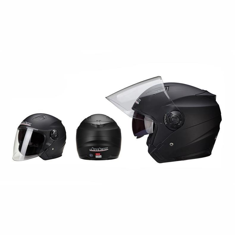 Motorbike Casco Go Kart Scooter Motor Van Motorcycle Dual Lens Vintage Helmets Four Seasons Racing Half Helmets Casque Helmet