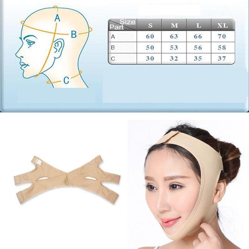 Facial Shape Lift Reduce Double Chin Bandage Face Thin Lifting Physically Slimming Bandage Skin Care breathable Belt Mask Tool