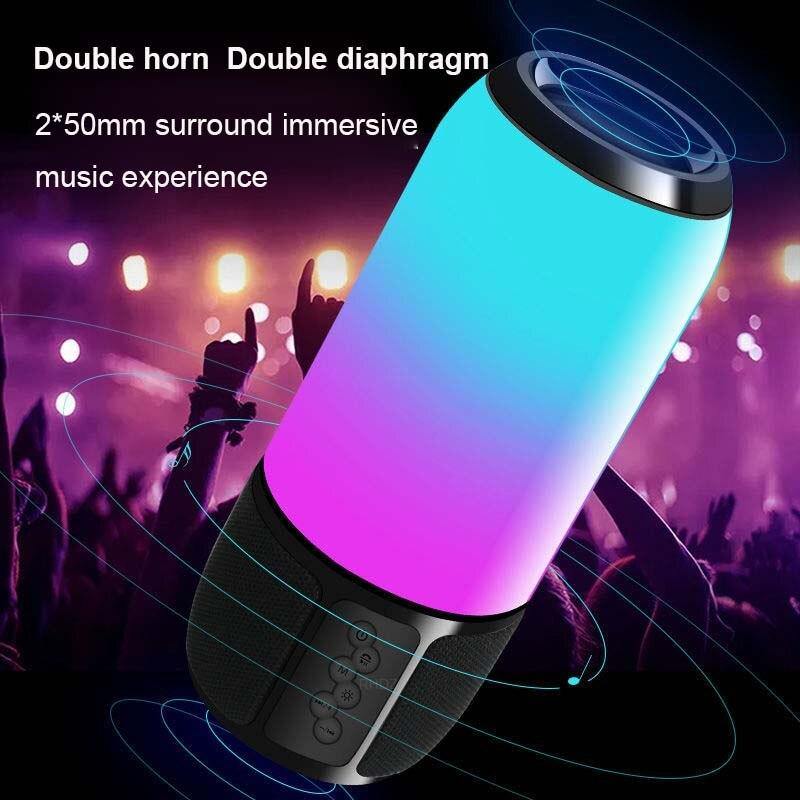 Powerful column Portable bluetooth speakers High Power Super Bass Stereo subwoofer Music center Loudspeaker For Comuter PC Radio