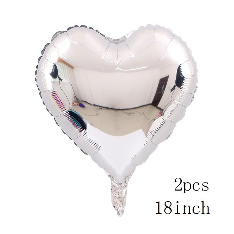 100x76cm Double Bear Hug Heart Balloons Foil Cartoon Bear I Love You Wedding Valentine's Day Event Party Balloon Decoration