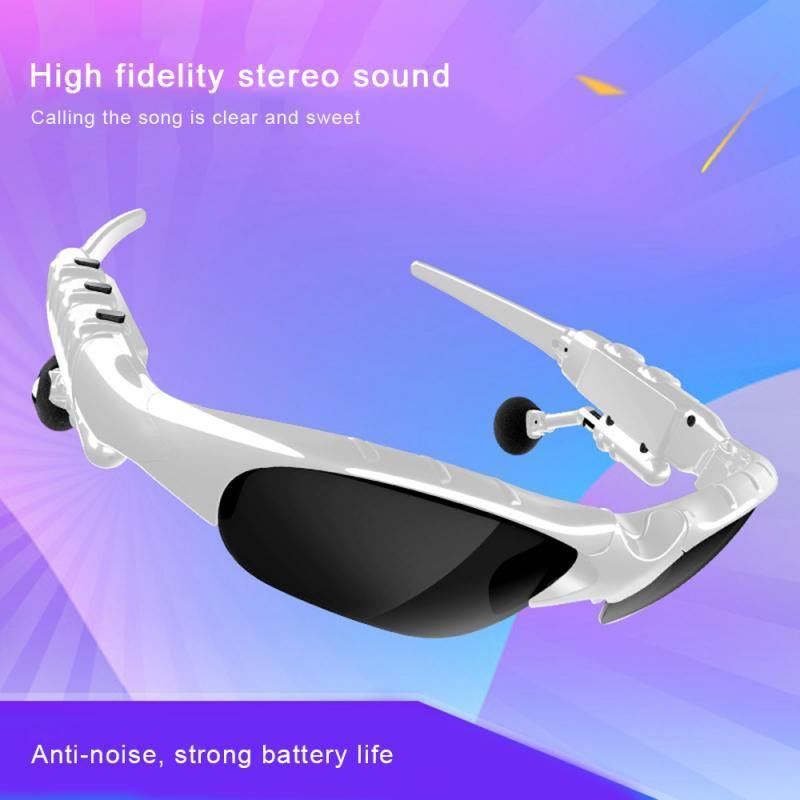 Bluetooth 5.0  Polarized Lens Smart Glasses Sports Headphone Sunglasses Headset With MicEarphone Speakers Driving Sun Glass