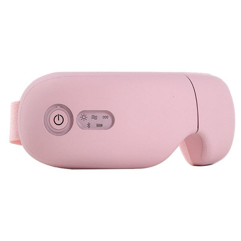 2021 New Foldable Eye Massager Air Pressure Vibration Hot Compress Bluetooth Music Tool