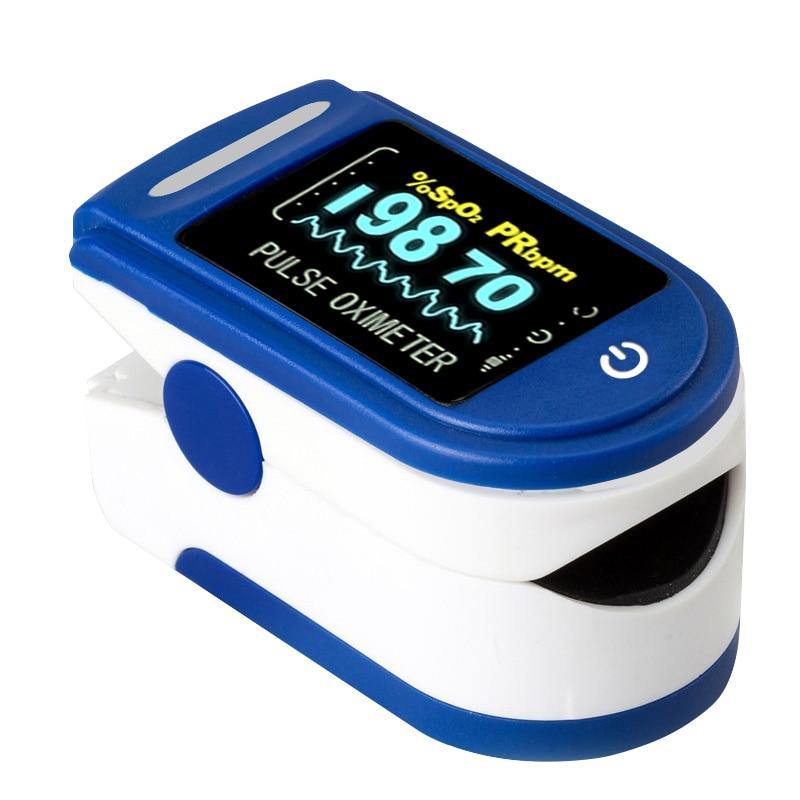 Medical Household Digital Fingertip pulse Oximeter Blood Oxygen Saturation Meter Finger  OLED SPO2 PR Monitor health Care