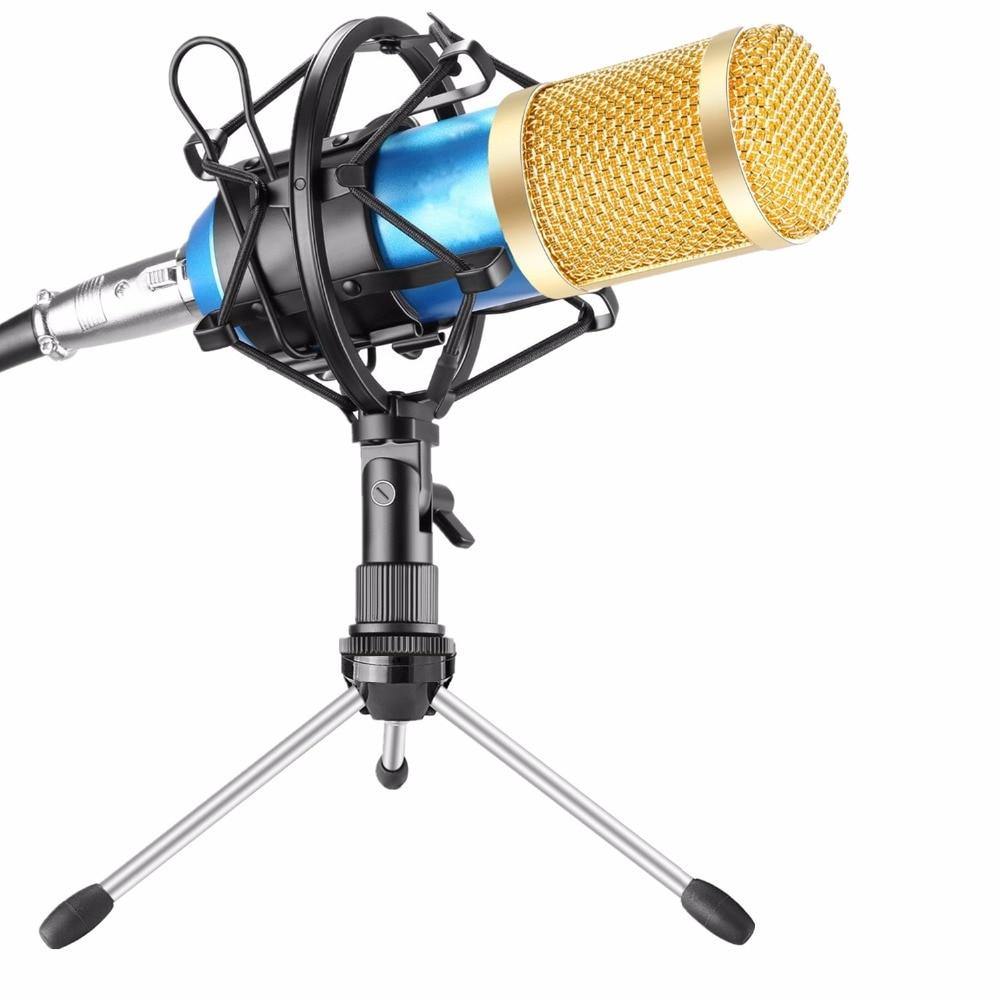 microfone bm 800 Studio Microphone Professional microfone bm800 Condenser Sound Recording Microphone For computer