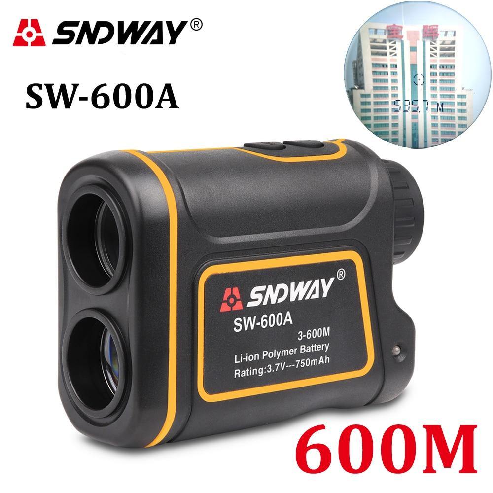 SNDWAY Telescope Laser Range Finder for Hunting Golf Sports 800M/1000M/1500M Monocular Rangefinder Laser Distance Meter Tools