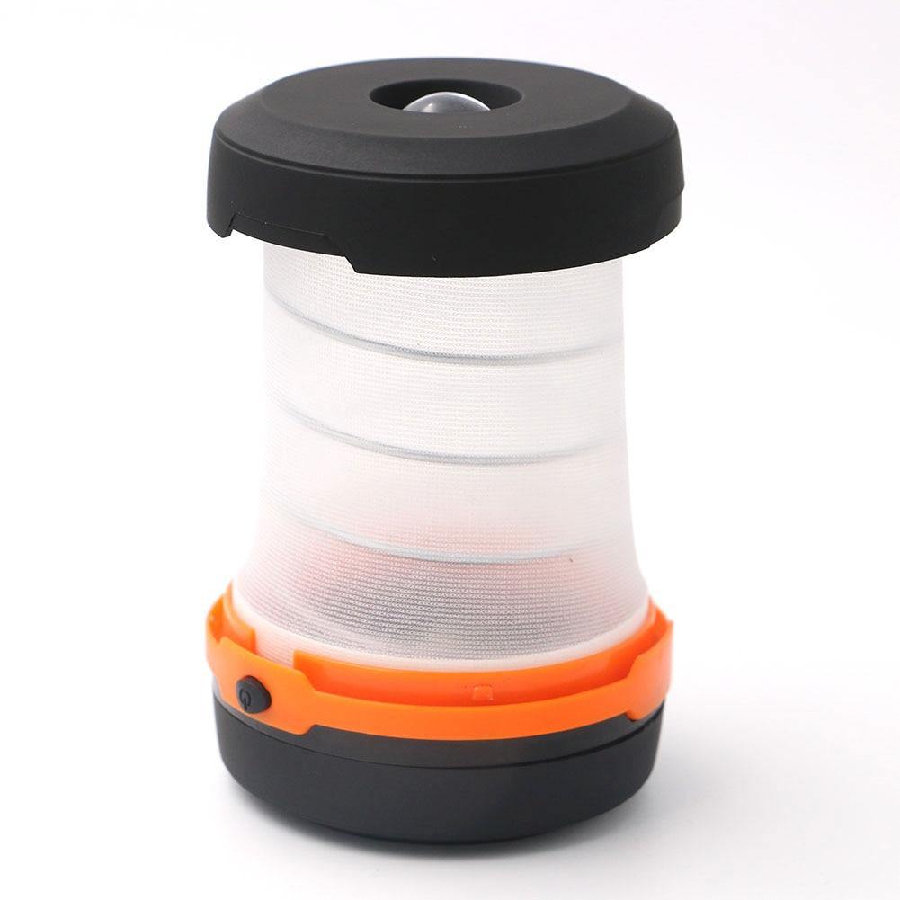 Outdoor Led Tent Camping Lamp Flashlight Retractable LED Lantern For Hiking Emergencies Lighting Folding Torch Camping light D25