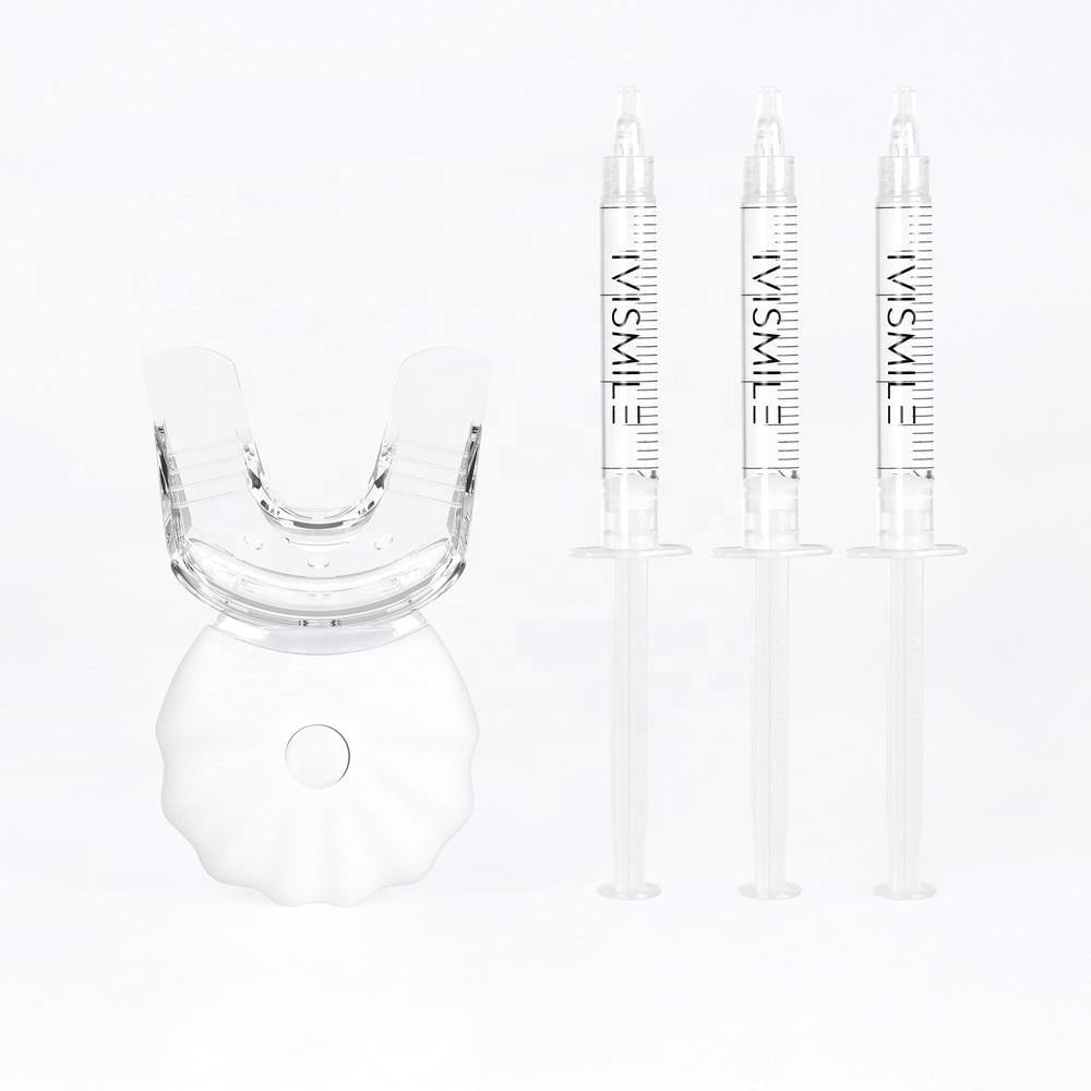 IVISMILE Teeth Whitening Kit With Led Light Oral Care Bleach Remove Tooth Stains Whitener Dental Equipment 35% CP