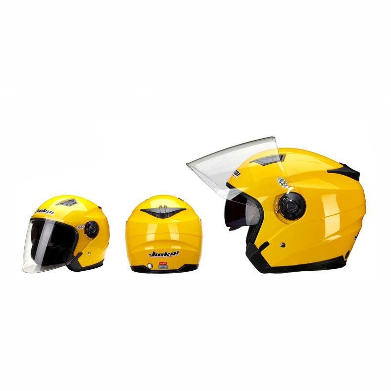 Motorbike Casco Go Kart Scooter Motor Van Motorcycle Dual Lens Vintage Helmets Four Seasons Racing Half Helmets Casque Helmet