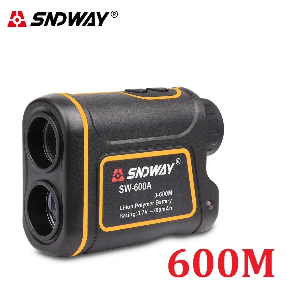 SNDWAY Telescope Laser Range Finder for Hunting Golf Sports 800M/1000M/1500M Monocular Rangefinder Laser Distance Meter Tools