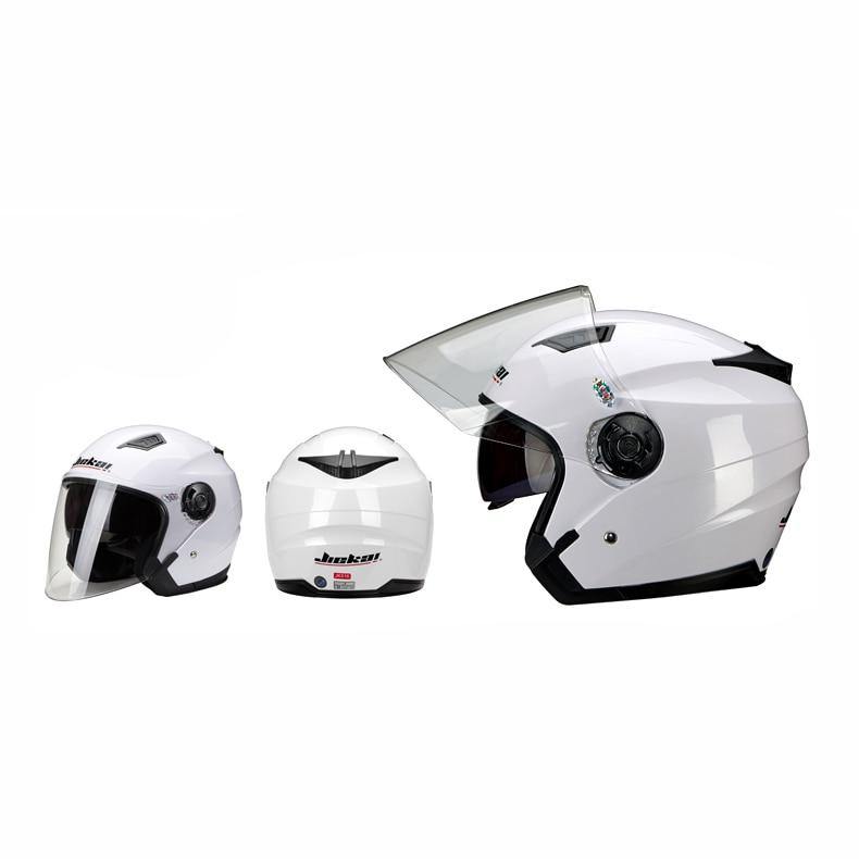Motorbike Casco Go Kart Scooter Motor Van Motorcycle Dual Lens Vintage Helmets Four Seasons Racing Half Helmets Casque Helmet