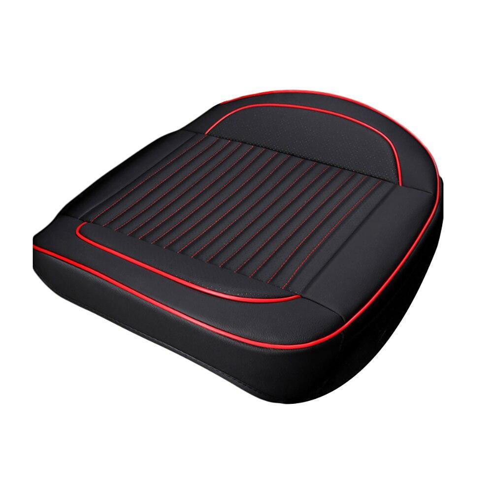 Non-Slip With Pu Leather Universal Car Front Seat Cushion Seat Cover Pad Mat Protector For Auto Supplies Office Chair