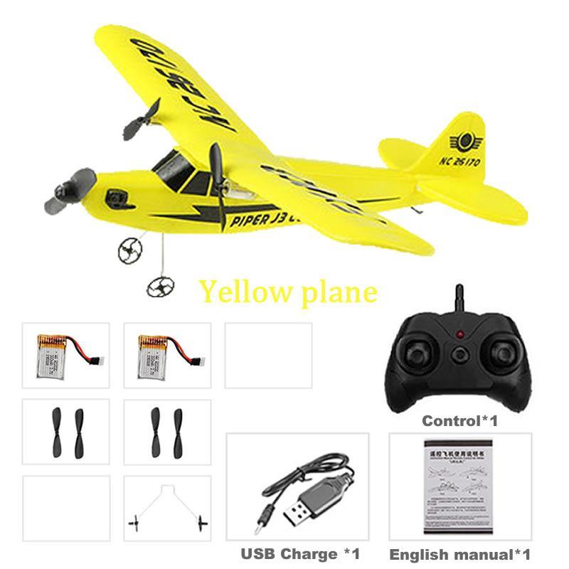 RC Electric Airplane Remote Control Plane RTF Kit EPP Foam 2.4G Controller 150 Meters Flying Distance Aircraft Global Hot Toy