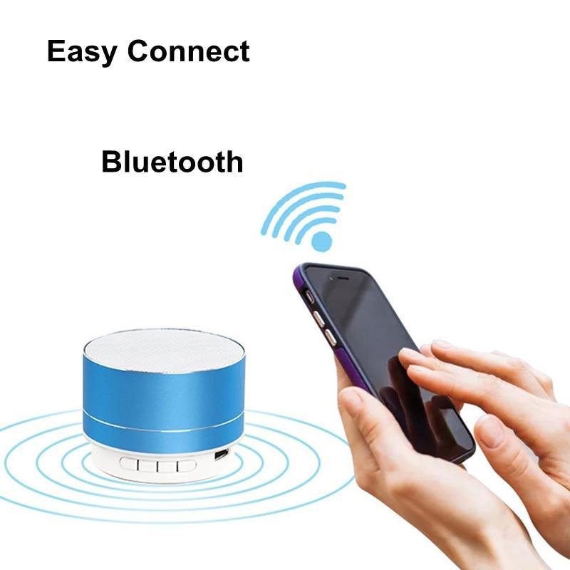 Rechargeable Portable Bluetooth Speaker Mini Wireless Speaker Music Audio TF USB AUX Stereo Sound Speaker Audio Music Player