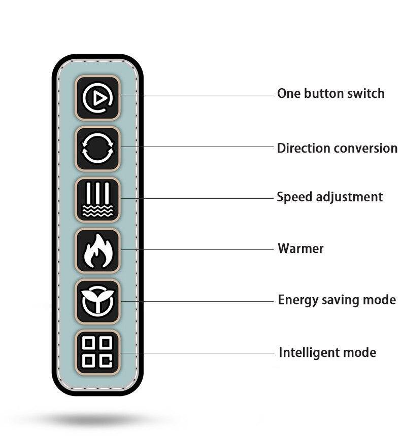 Electric Shiatsu Infrared Massage Pillow Machine Neck Leg Waist Hips Muscle Massager Electric for Back with 10 Ball Massage 220v