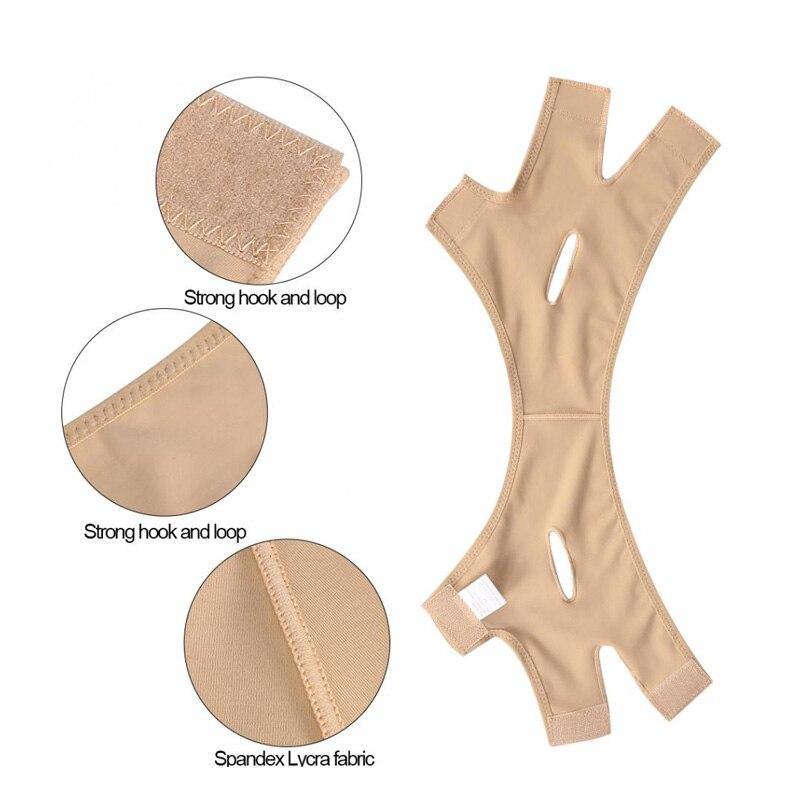 Facial Shape Lift Reduce Double Chin Bandage Face Thin Lifting Physically Slimming Bandage Skin Care breathable Belt Mask Tool