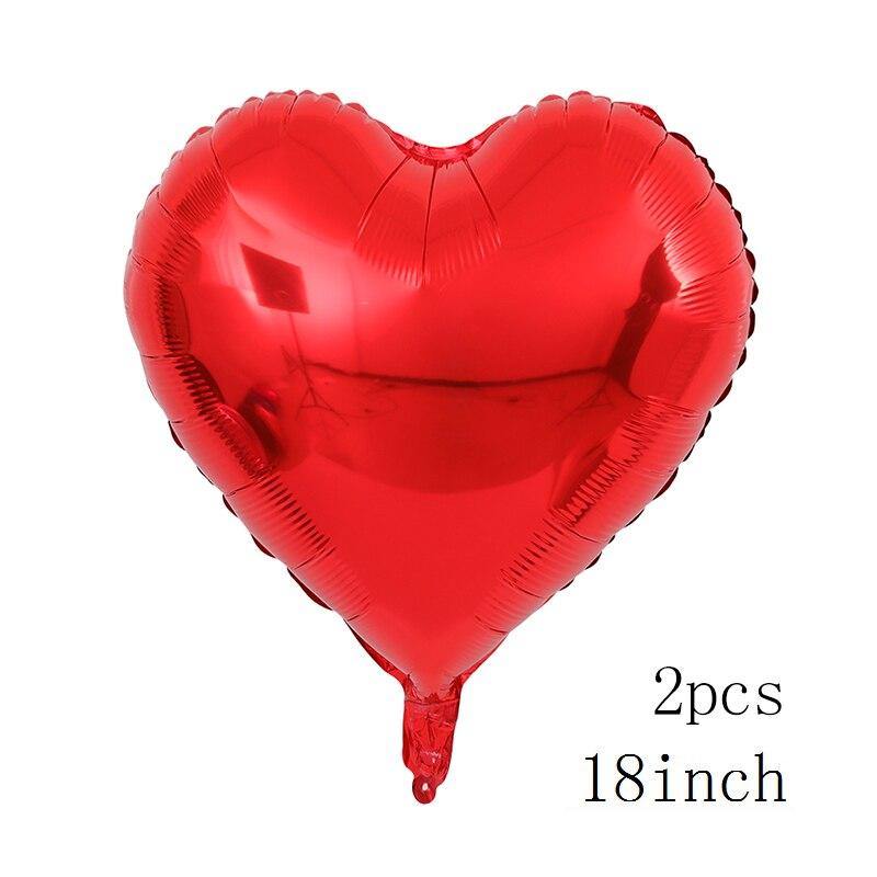 100x76cm Double Bear Hug Heart Balloons Foil Cartoon Bear I Love You Wedding Valentine's Day Event Party Balloon Decoration