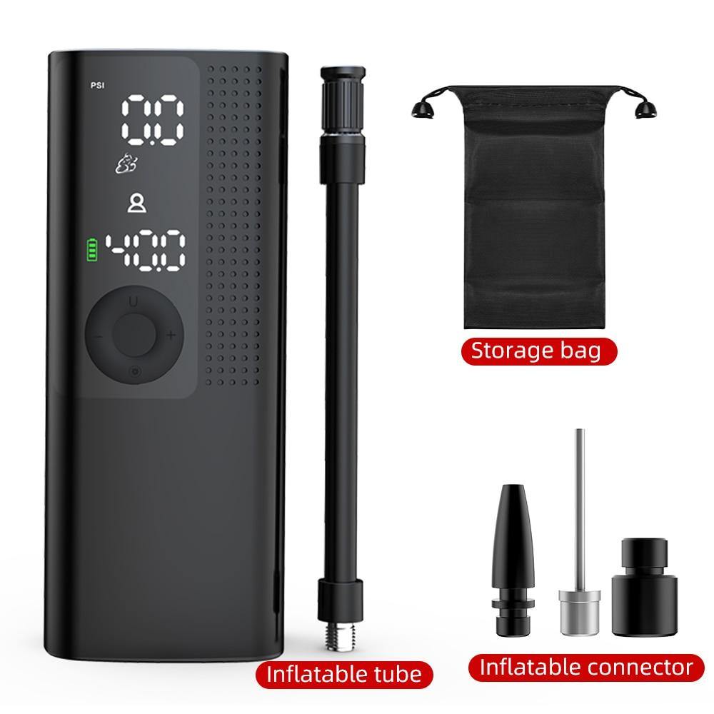 Car Electrical Air Pump Mini Portable Wireless Tire Inflatable Pump Inflator Air Compressor Pump for Car Motorcycle Bicycle ball