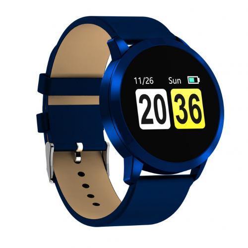 Q8 0.95-Inch OLED Color Screen Heart Rate Monitor Fitness Business Sports Smart Watch Multi-Language Waterproof Bracelet