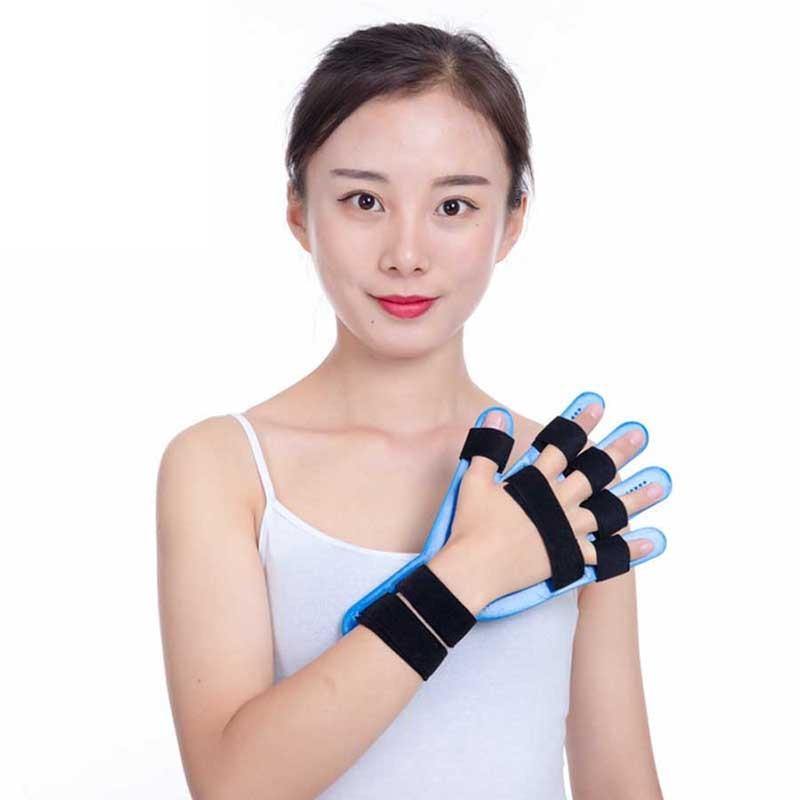 Orthotic training finger splint finger plate finger wrist rehabilitation trainer stroke hemiplegia paraplegic hand fixation