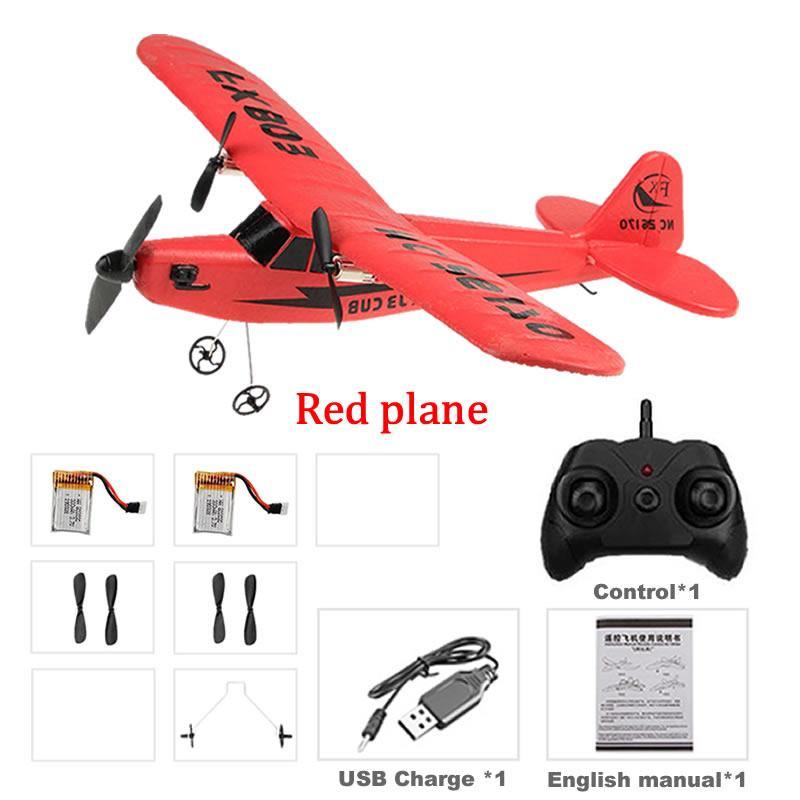 RC Electric Airplane Remote Control Plane RTF Kit EPP Foam 2.4G Controller 150 Meters Flying Distance Aircraft Global Hot Toy