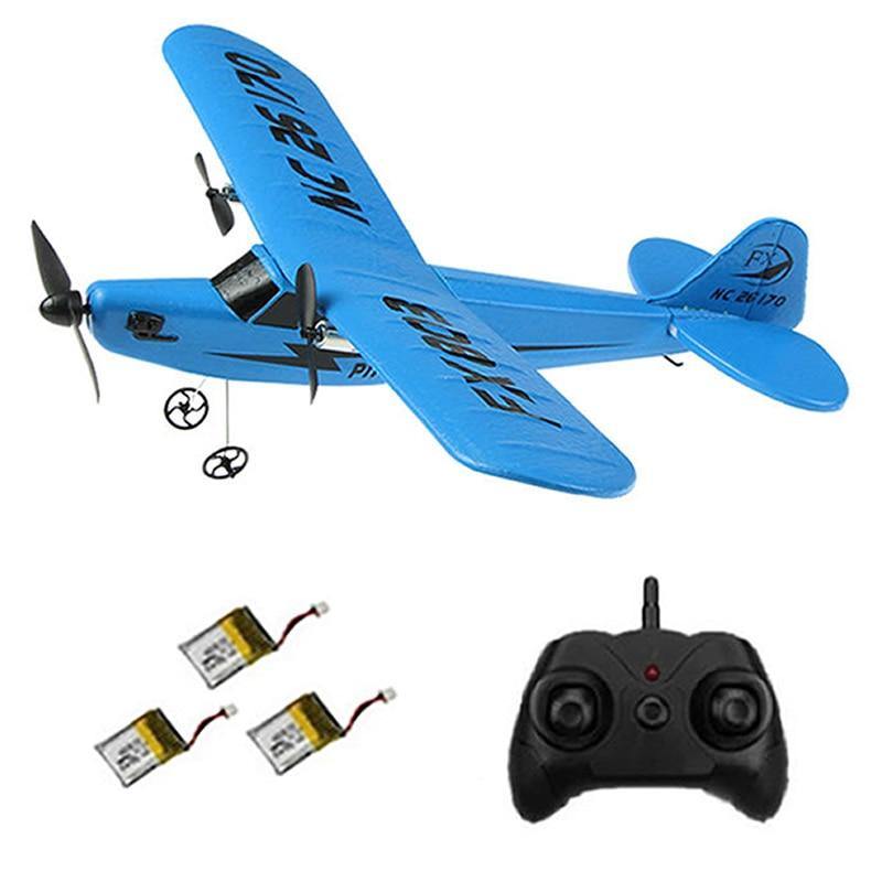 RC Electric Airplane Remote Control Plane RTF Kit EPP Foam 2.4G Controller 150 Meters Flying Distance Aircraft Global Hot Toy