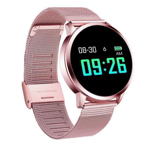 Q8 0.95-Inch OLED Color Screen Heart Rate Monitor Fitness Business Sports Smart Watch Multi-Language Waterproof Bracelet
