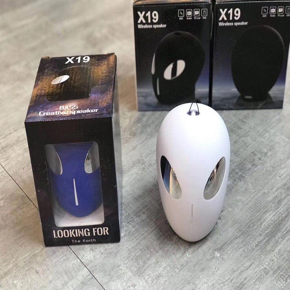 Alien X19 skull wireless bluetooth speaker gift card subwoofer creative bluetooth small speaker