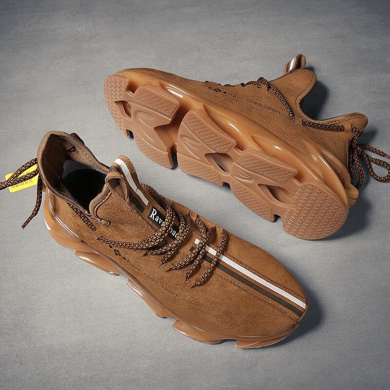 Designer Men's Blade Running Shoes Autumn Winter Sports Shock Absorption Runing Shoes Zapatillas Ultralight Walking Shoes