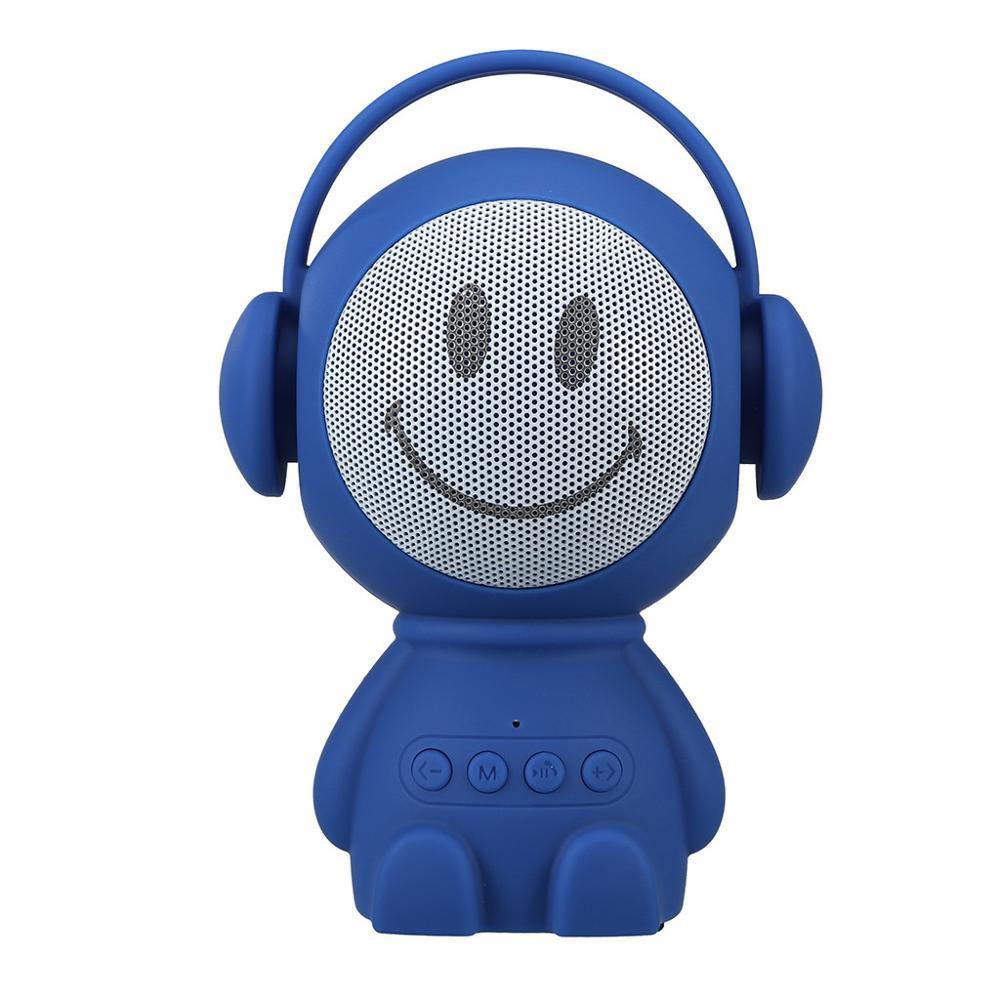 Portable Wireless Bluetooth Speaker Cartoon Anime Doll Mini Subwoofer Player USB Radio Fm Mp3 For Children Support TF Card