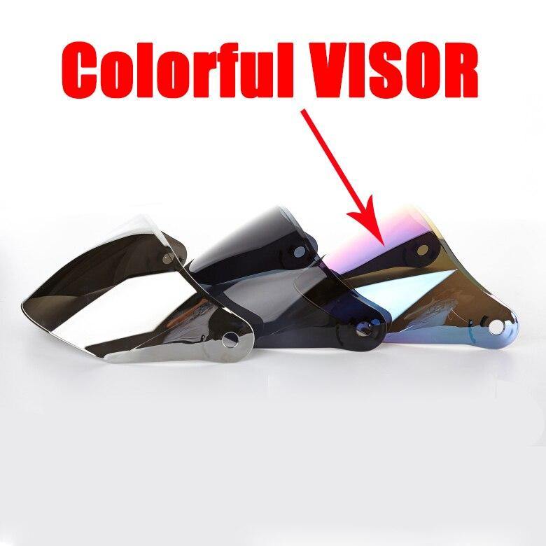 Motorbike Casco Go Kart Scooter Motor Van Motorcycle Dual Lens Vintage Helmets Four Seasons Racing Half Helmets Casque Helmet