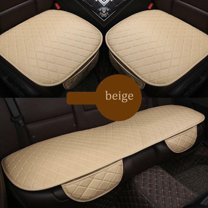Universal PU Leather car seat covers For Toyota Corolla Camry Rav4 Auris Prius Yalis Avensis SUV auto accessories car sticks