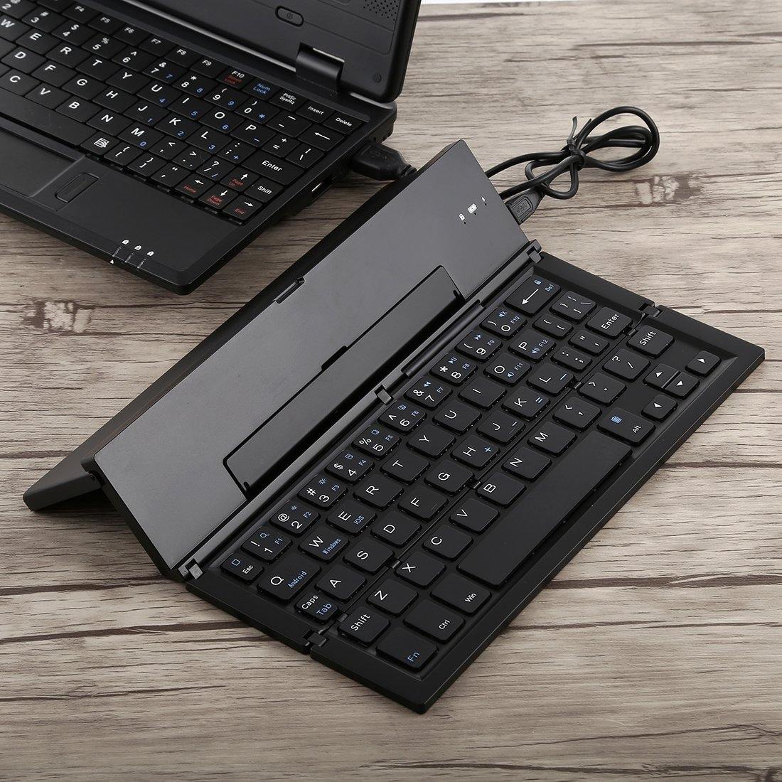 New Portable Keyboard Bluetooth Foldable Wireless: computer-accessories 1pcs - Mercy Abounding