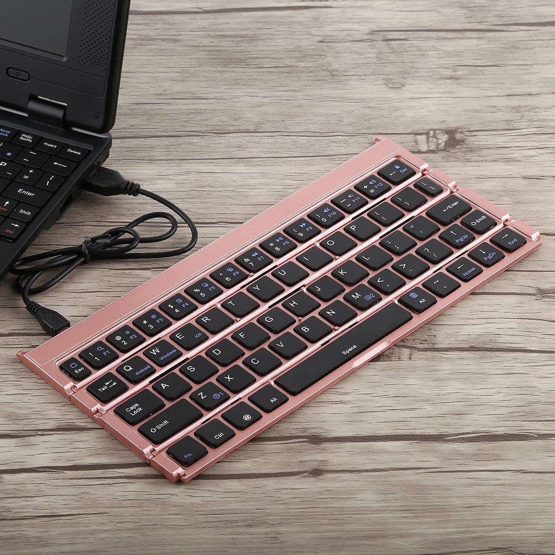 New Portable Keyboard Bluetooth Foldable Wireless: computer-accessories 1pcs - Mercy Abounding