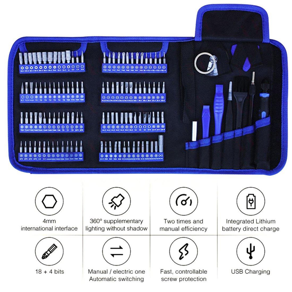 Magnetic Screwdriver Set 126 in 1 Kaisi K-9126. professional Tool - Mercy Abounding
