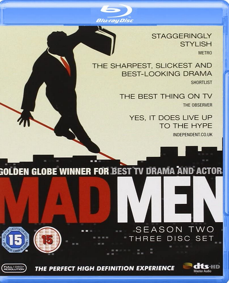 Mad Men - Complete Season 2 [Blu-ray] New Sealed