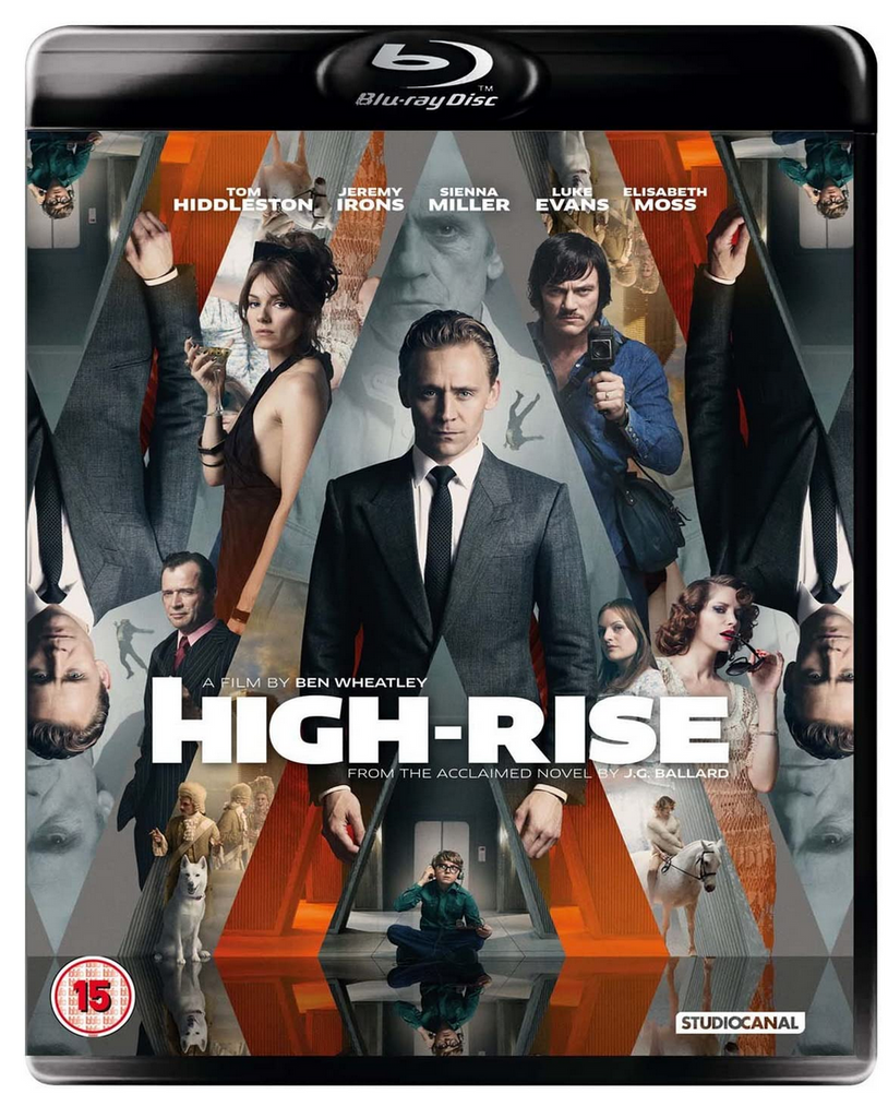 High Rise [Blu-ray] [2016] Tom Hiddleston (Actor) New Sealed