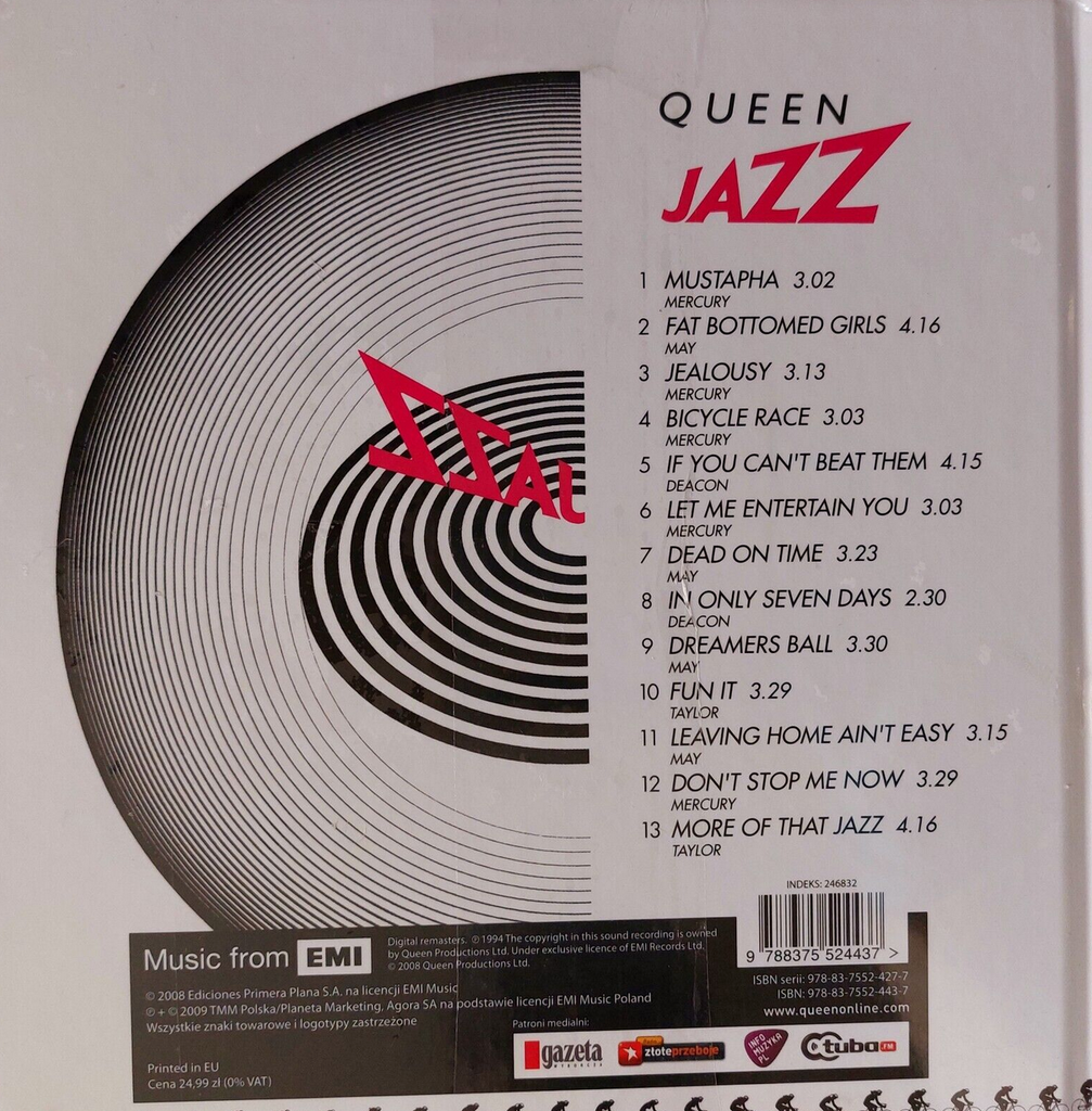 Queen Jazz Biblioteka Gazety Wyborczej New Sealed