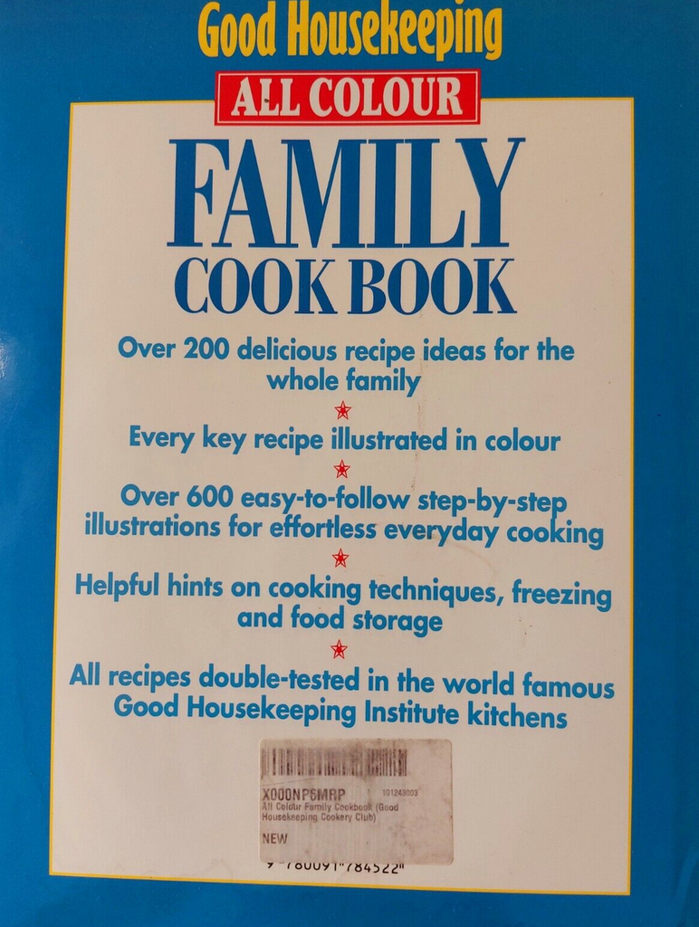 All Colour Family Cookbook (Good Housekeeping Hardback
