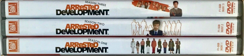 Arrested Development - Season 1-3 [DVD] Jason Batem New Sealed