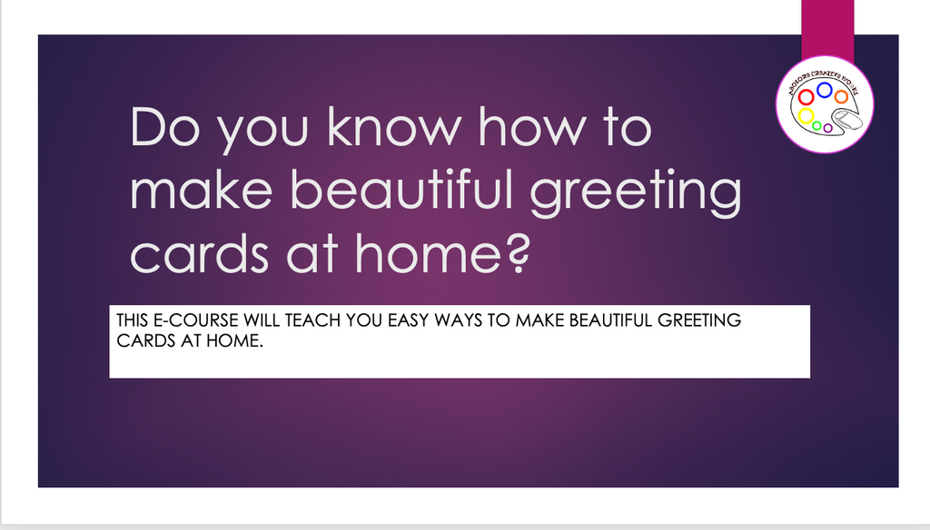 Do you know how to make beautiful greeting cards at home?