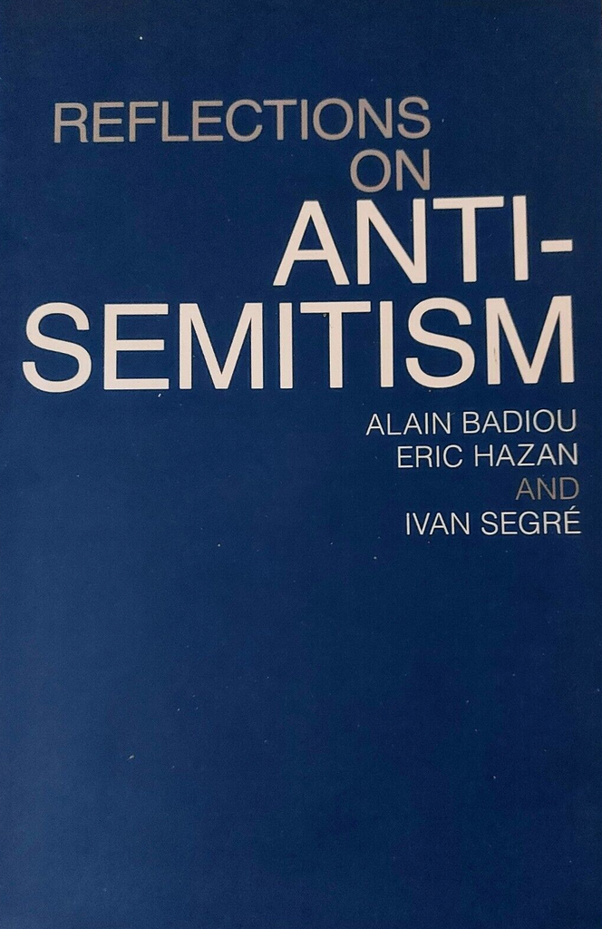 Reflections on Anti-Semitism - HardBack