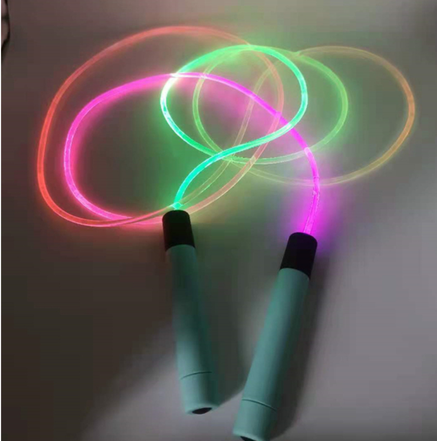 Rope Glowing Jump LED Kids Fitness Adjustable Home Exercise