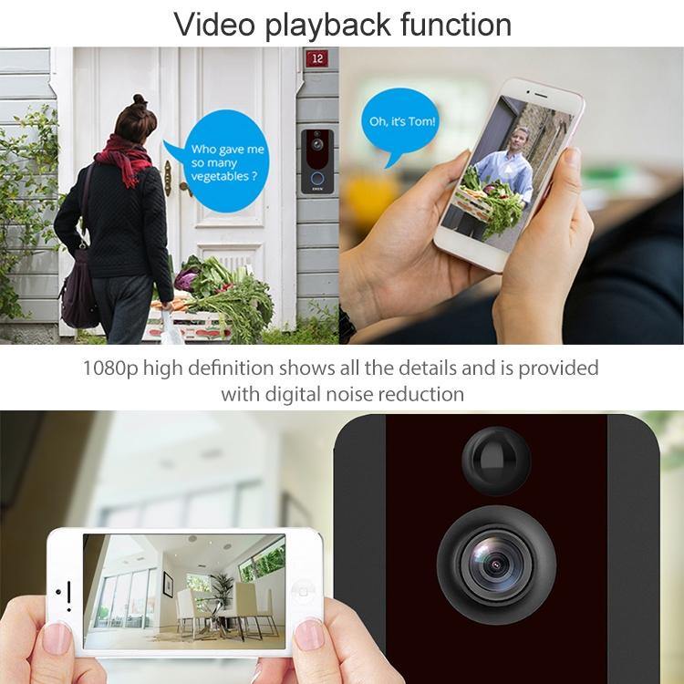 Video Doorbell Intercom, Wireless Night Vision Control From Phone, Kitchen - Mercy Abounding