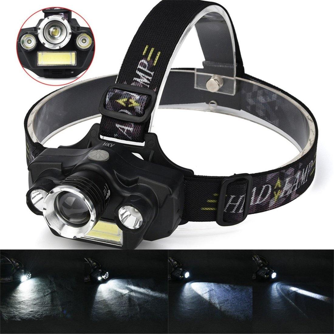 Head lighting 5-Mode LED Flashlight Lighting For Outdoor, 1pcs - Mercy Abounding