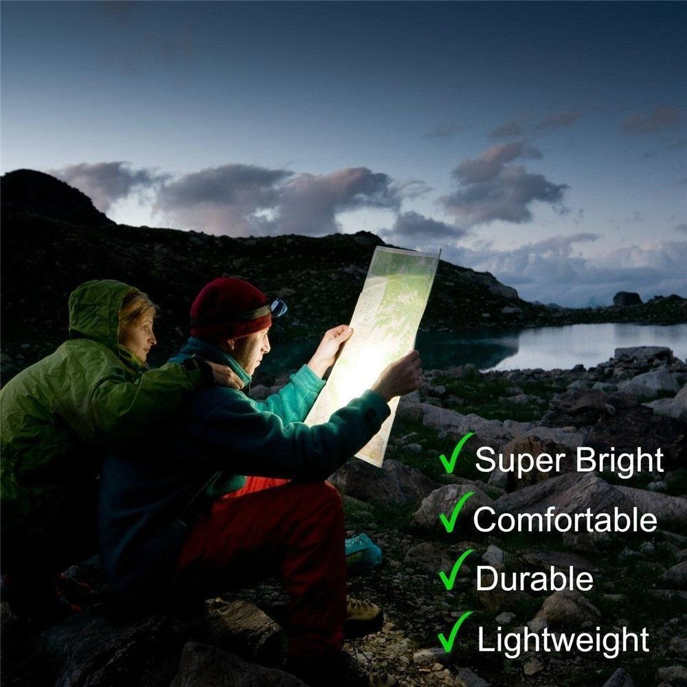 Head lighting T6 Outdoor Headlamp Flashlight - Mercy Abounding